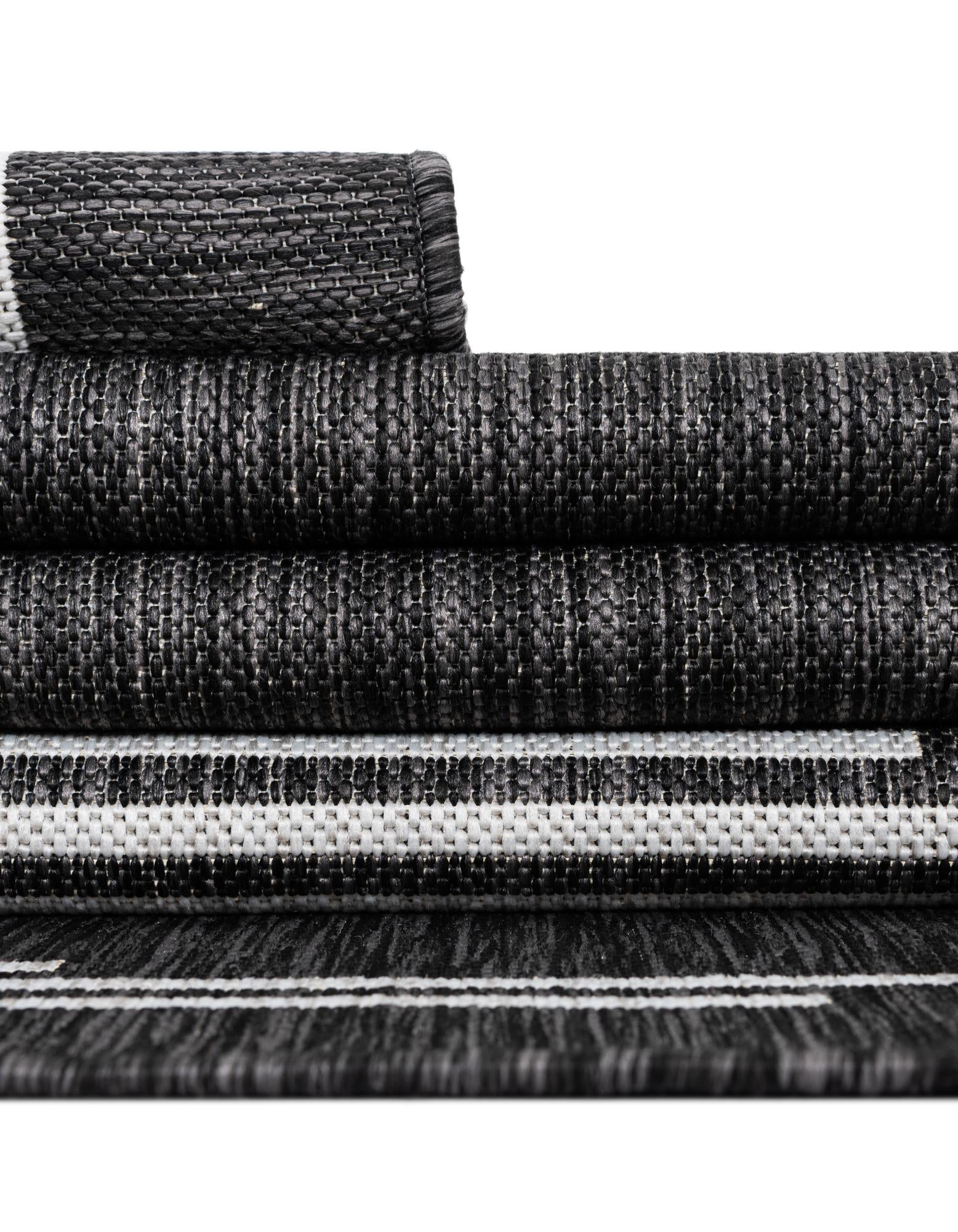 13' x 13' Easy-Clean Modern Indoor / Outdoor Square Rug