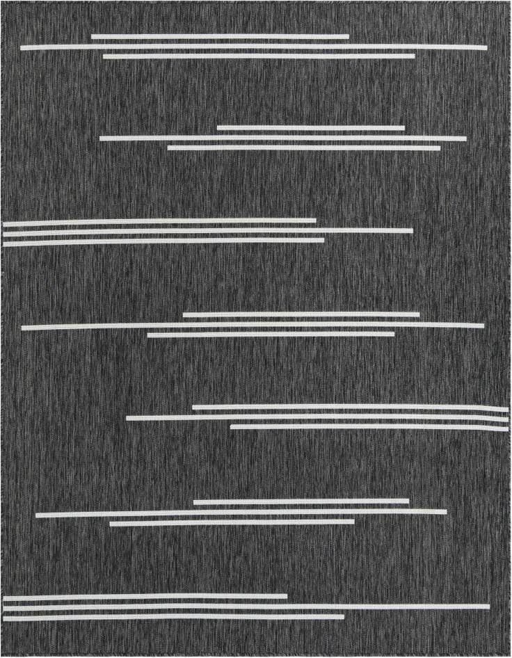 Detail image of 7' 10 x 7' 10 Easy-Clean Modern Indoor / Outdoor Square Rug