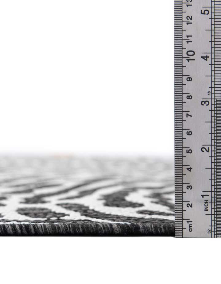 12' x 12' Easy-Clean Modern Indoor / Outdoor Square Rug