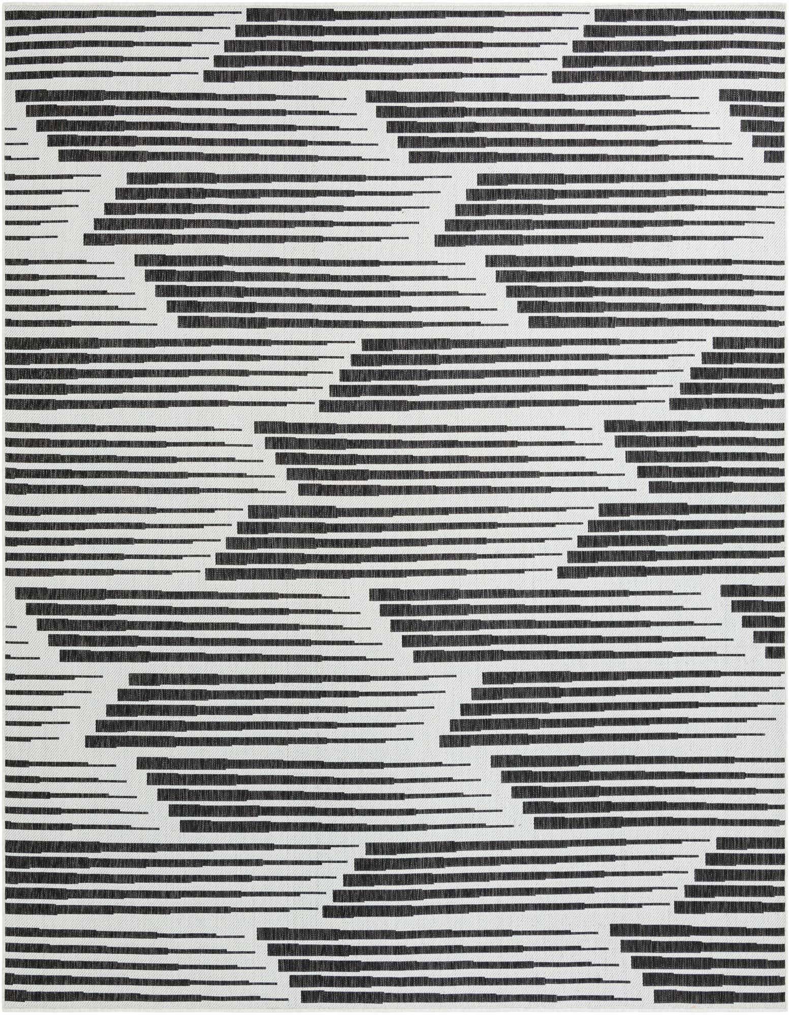 10' x 10' Easy-Clean Modern Indoor / Outdoor Square Rug