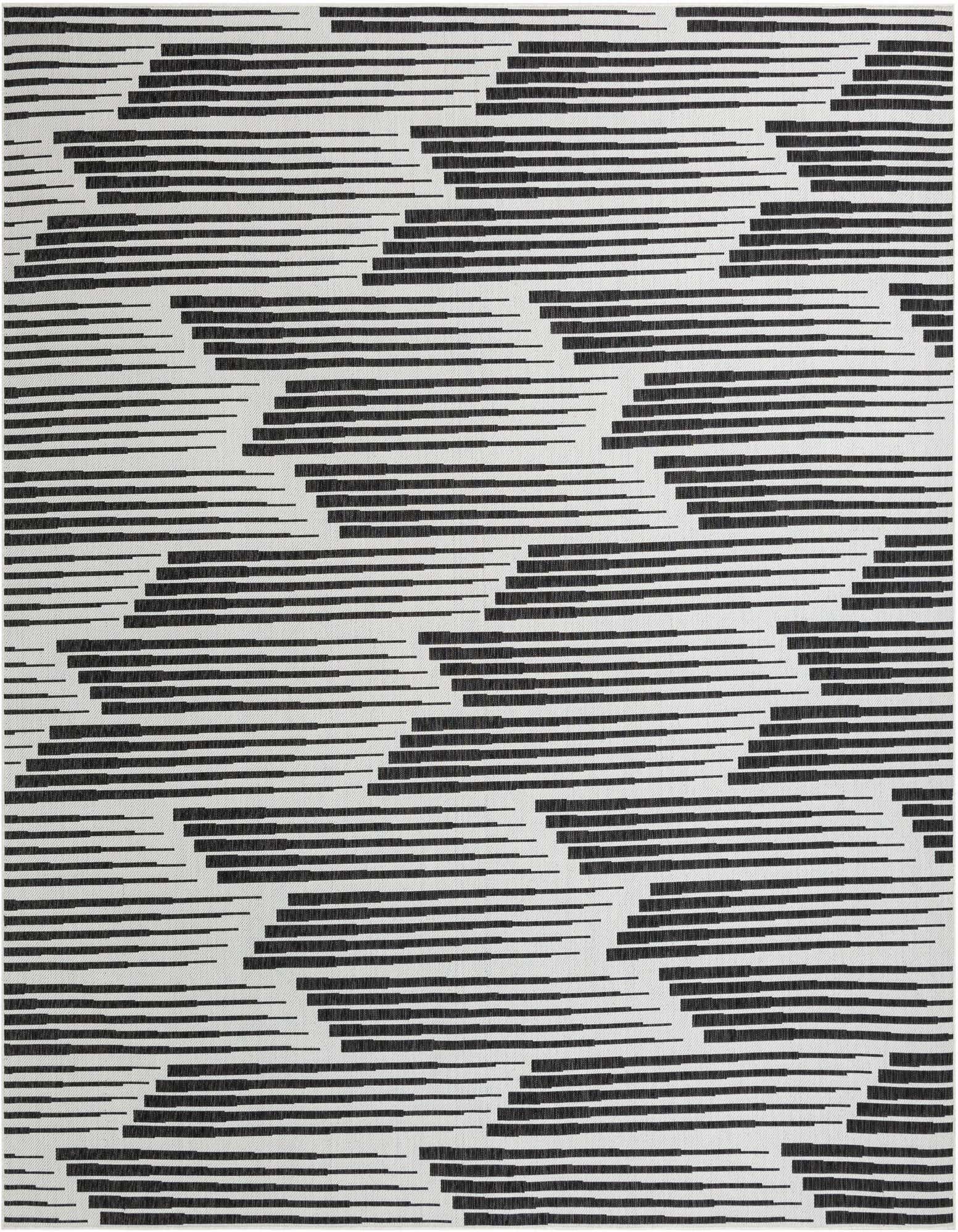 12' x 12' Easy-Clean Modern Indoor / Outdoor Square Rug
