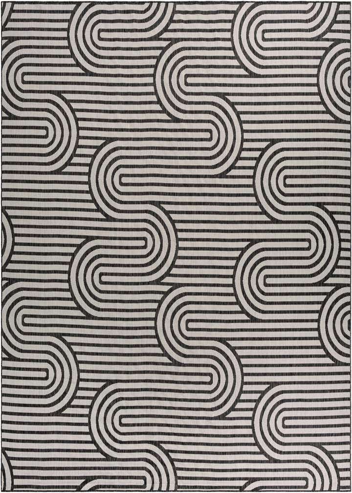 12' x 12' Easy-Clean Modern Indoor / Outdoor Square Rug