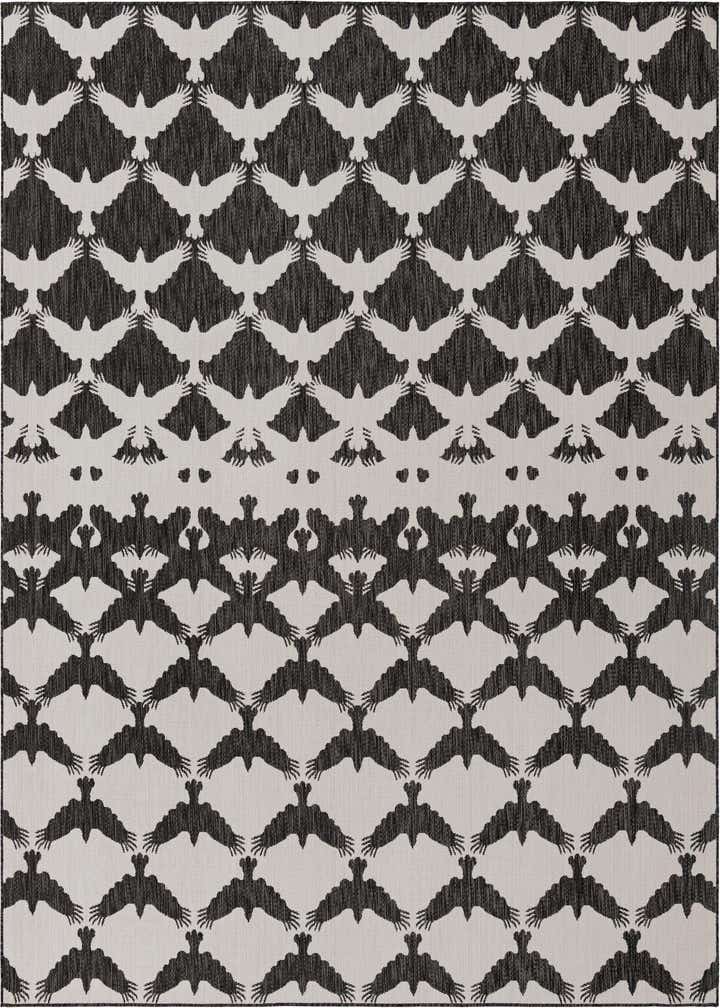 10' x 10' Easy-Clean Modern Indoor / Outdoor Square Rug