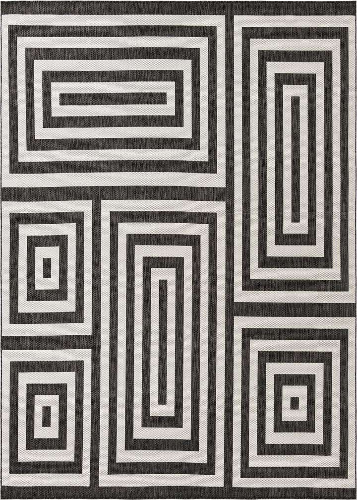 10' x 10' Easy-Clean Modern Indoor / Outdoor Square Rug