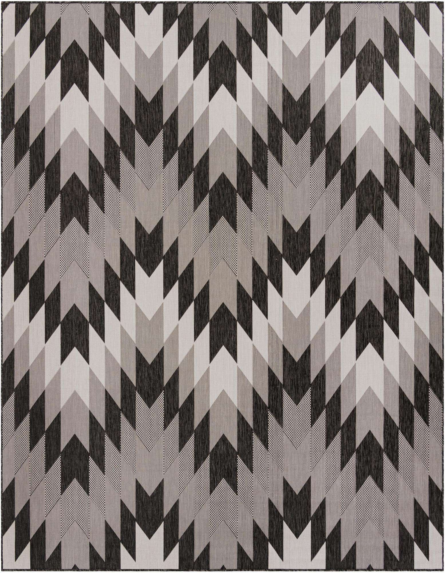 10' x 10' Easy-Clean Modern Indoor / Outdoor Square Rug