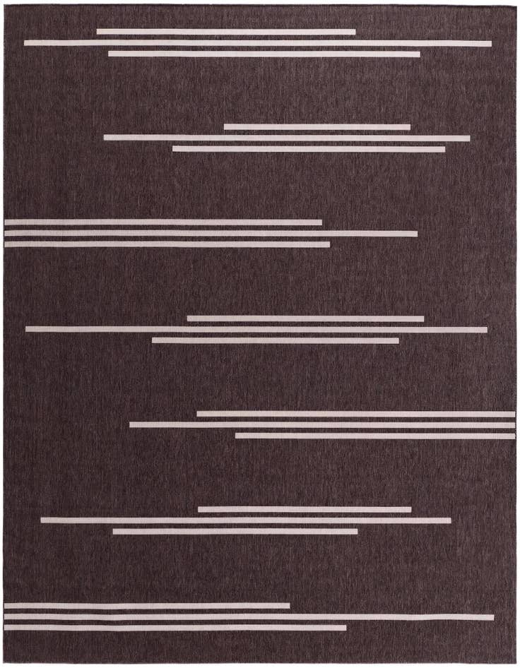 Detail image of 13' x 13' Easy-Clean Modern Indoor / Outdoor Square Rug
