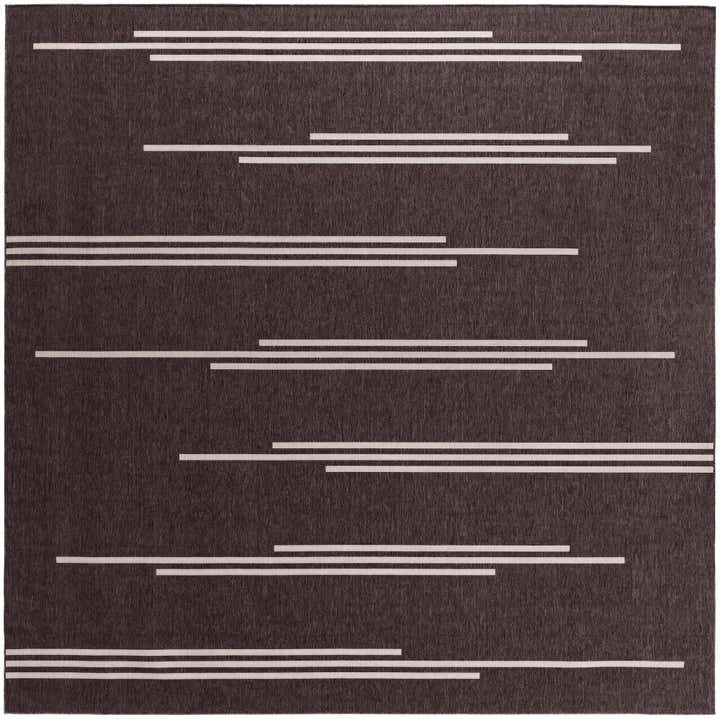 13' x 13' Easy-Clean Modern Indoor / Outdoor Square Rug