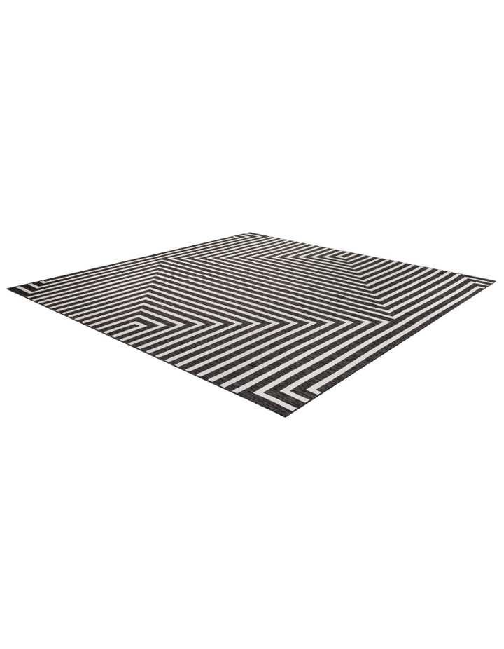 13' x 13' Easy-Clean Modern Indoor / Outdoor Square Rug