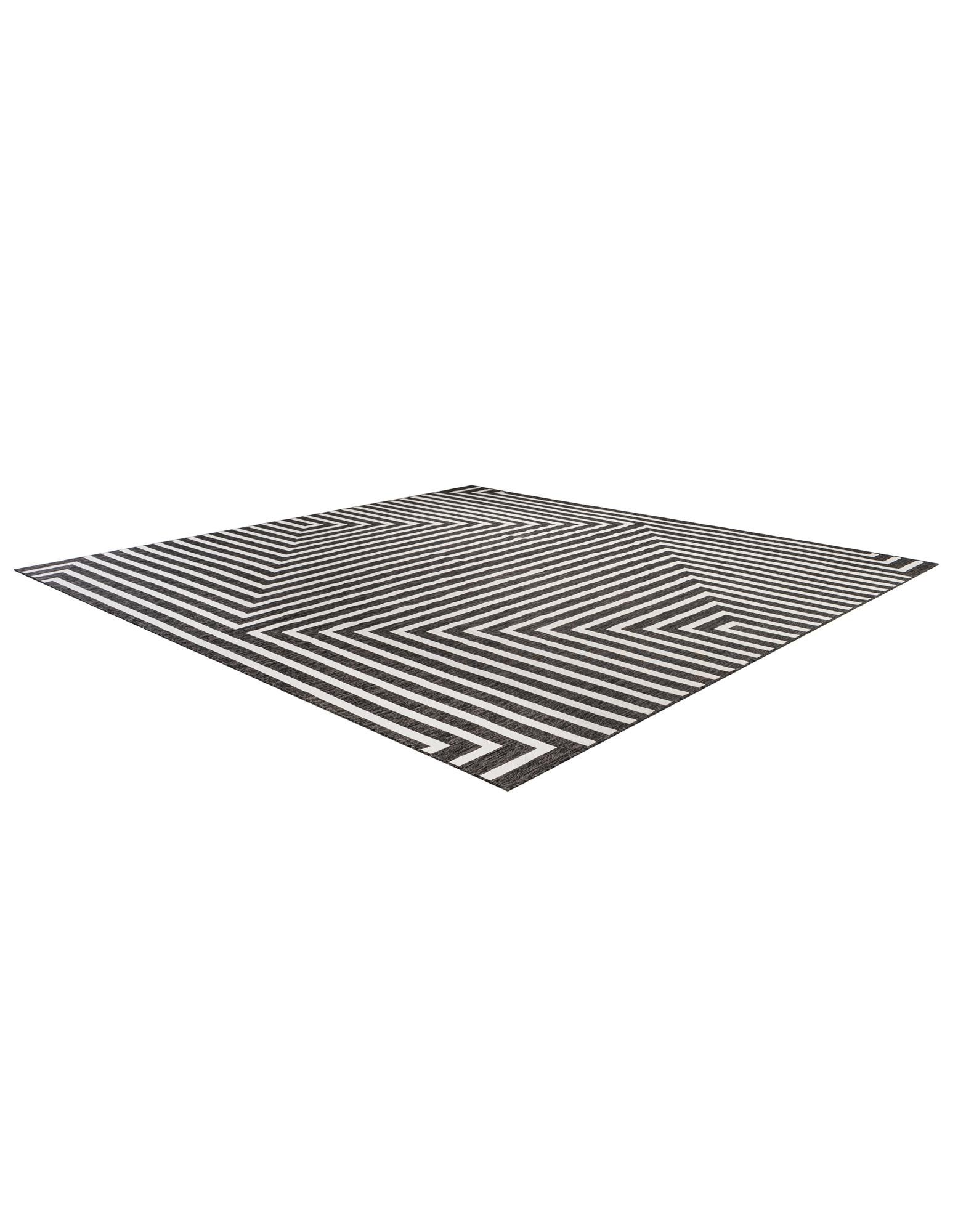 13' x 13' Easy-Clean Modern Indoor / Outdoor Square Rug