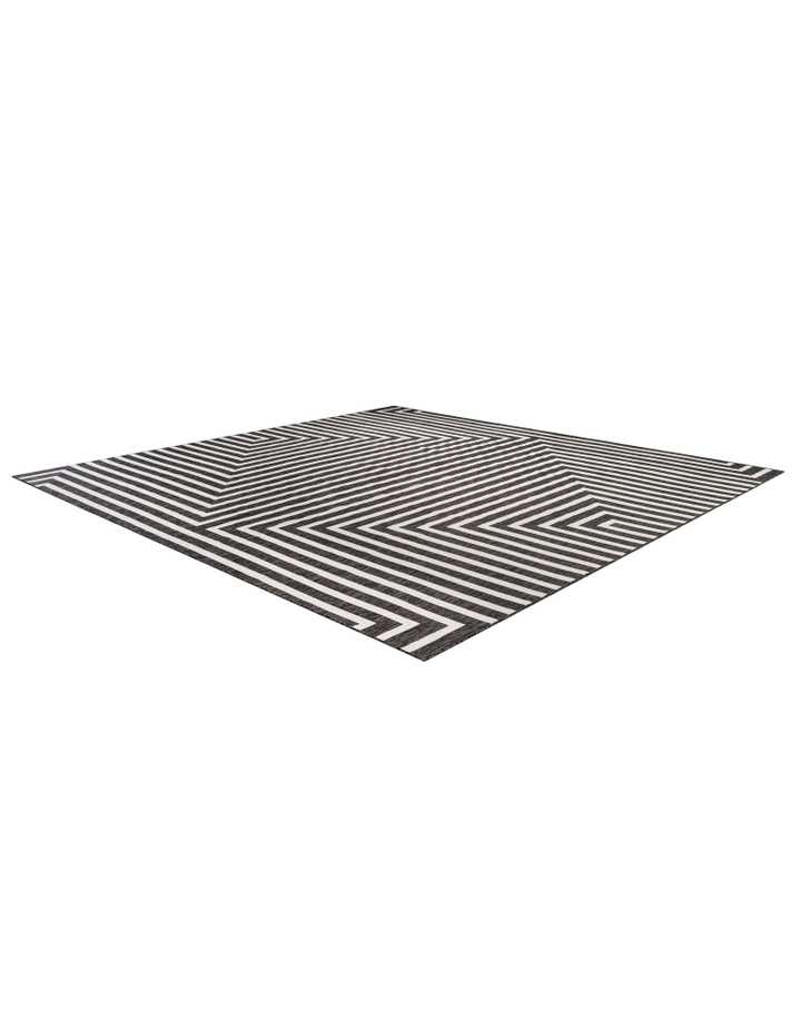 13' x 13' Easy-Clean Modern Indoor / Outdoor Square Rug