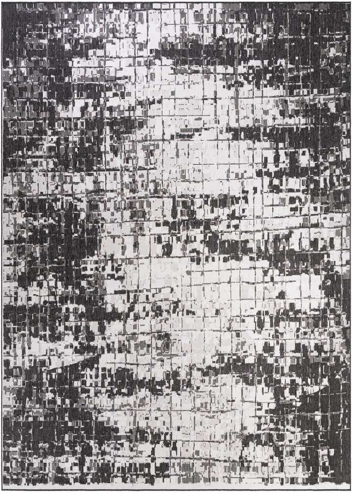13' x 13' Easy-Clean Modern Indoor / Outdoor Square Rug