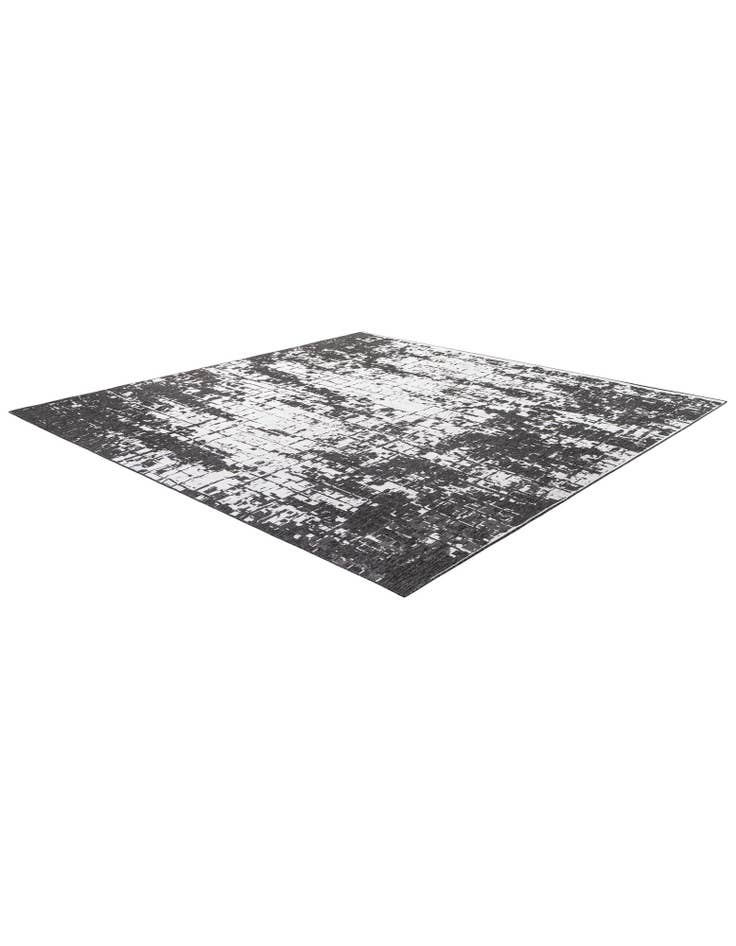 Detail image of 13' x 13'  Washable Modern Indoor / Outdoor Square Rug