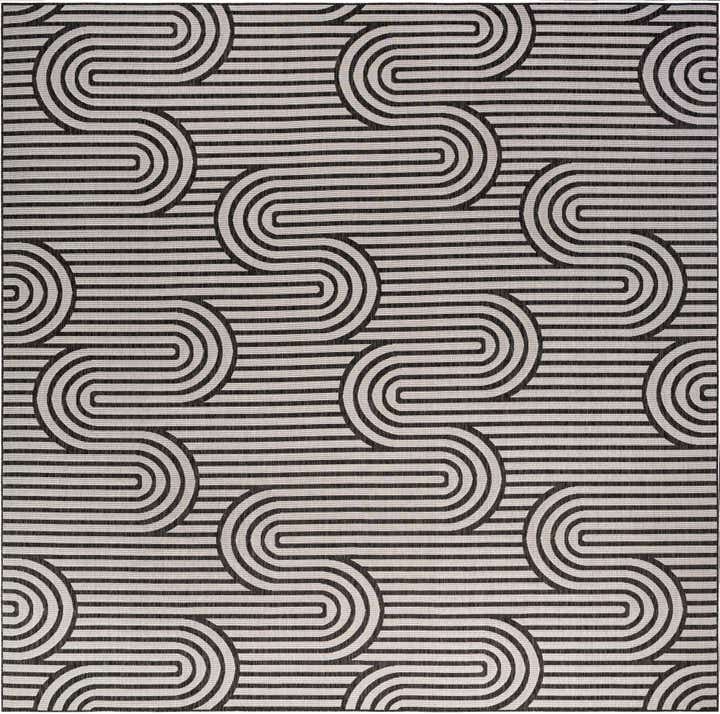 13' x 13' Easy-Clean Modern Indoor / Outdoor Square Rug