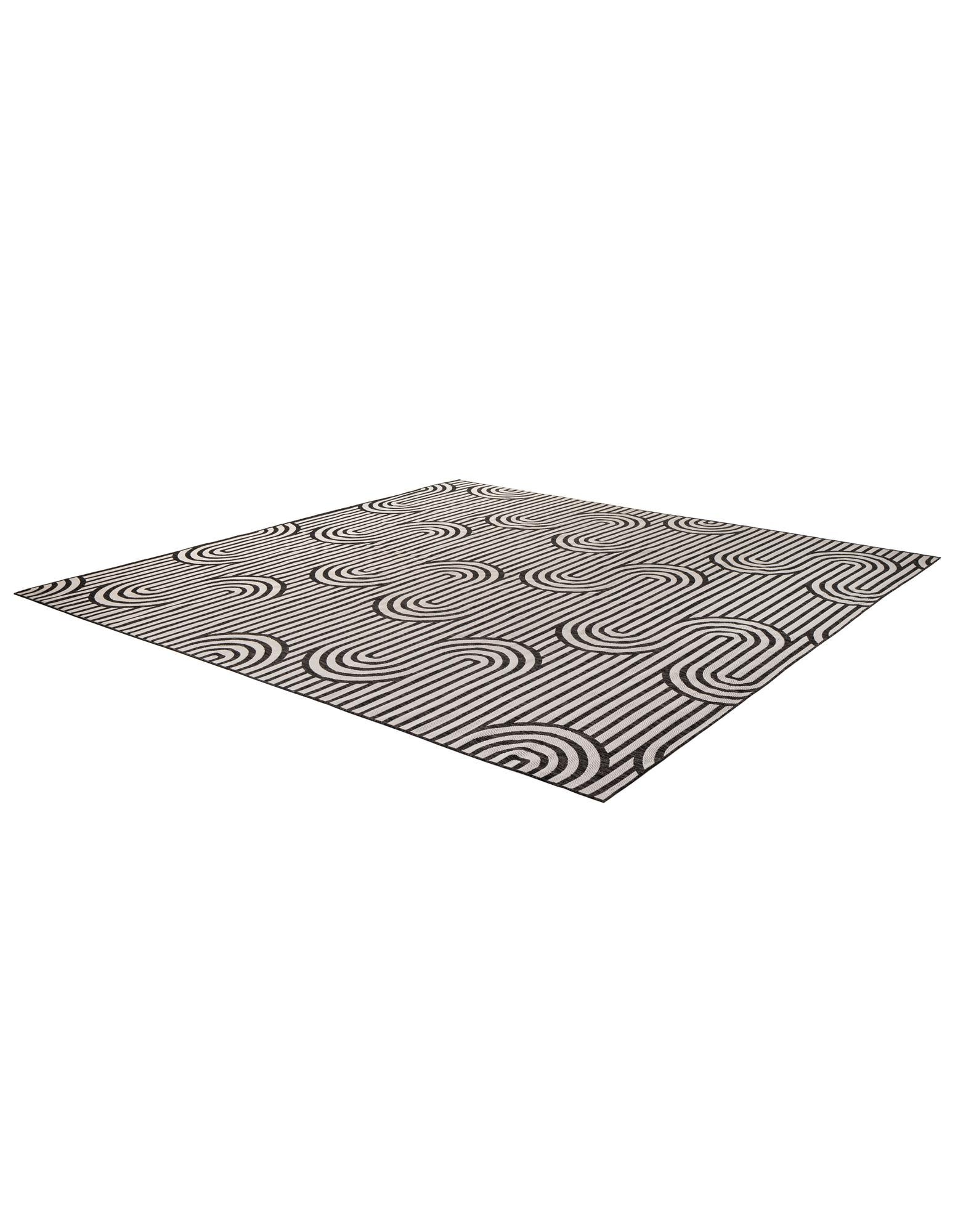 13' x 13' Easy-Clean Modern Indoor / Outdoor Square Rug