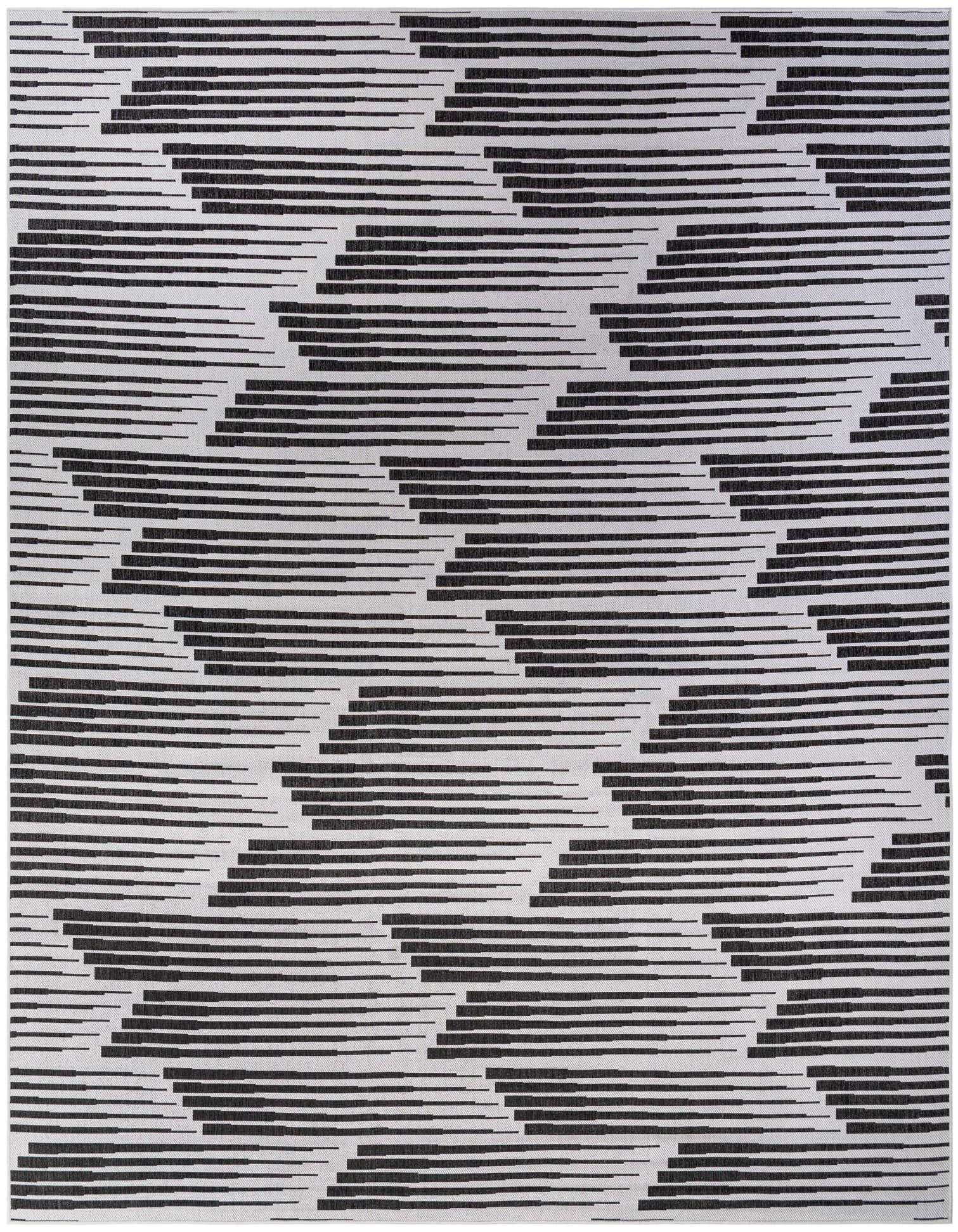13' x 13' Easy-Clean Modern Indoor / Outdoor Square Rug