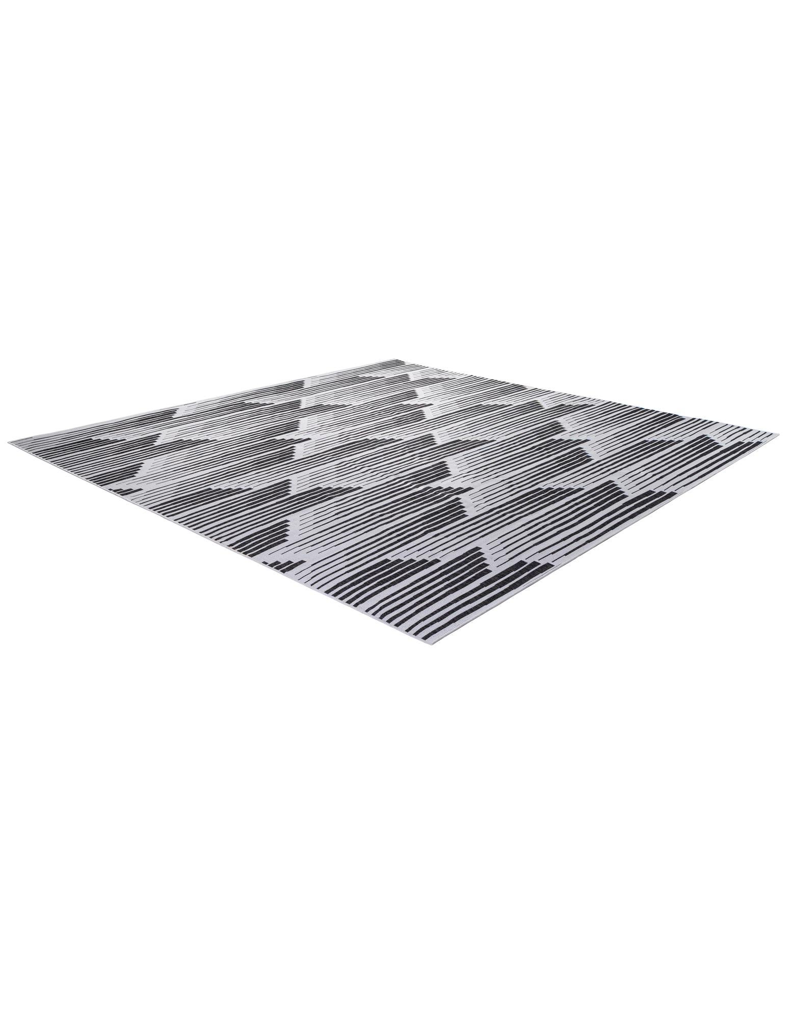 13' x 13' Easy-Clean Modern Indoor / Outdoor Square Rug