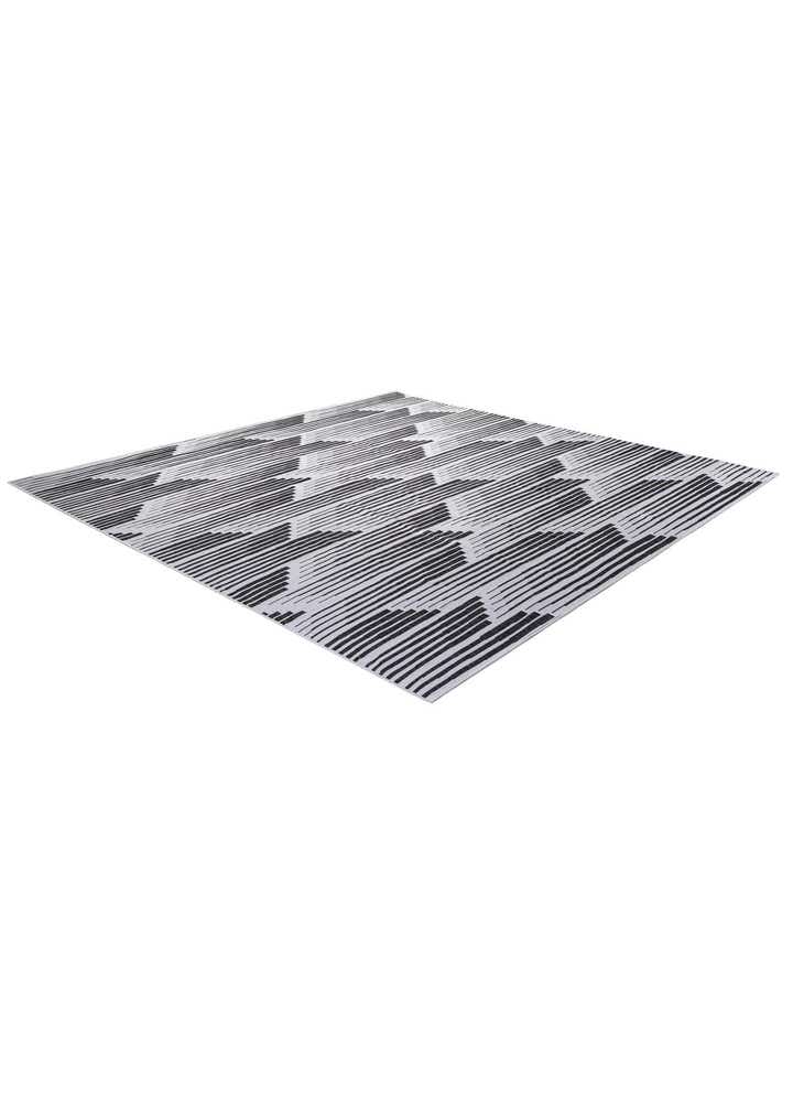 13' x 13' Easy-Clean Modern Indoor / Outdoor Square Rug