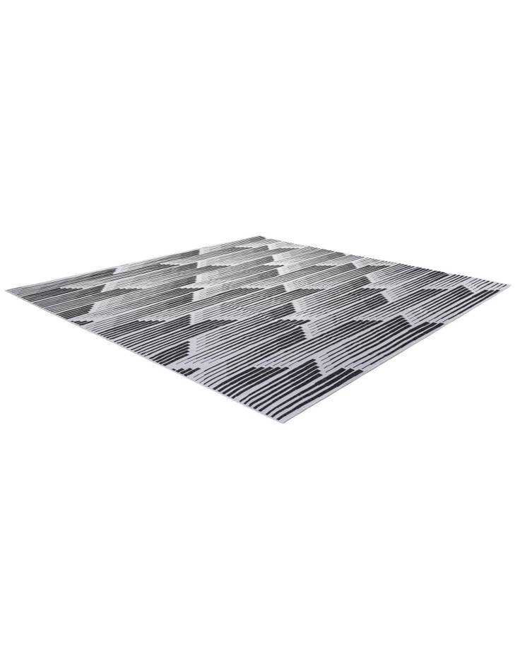 Detail image of 13' x 13' Easy-Clean Modern Indoor / Outdoor Square Rug