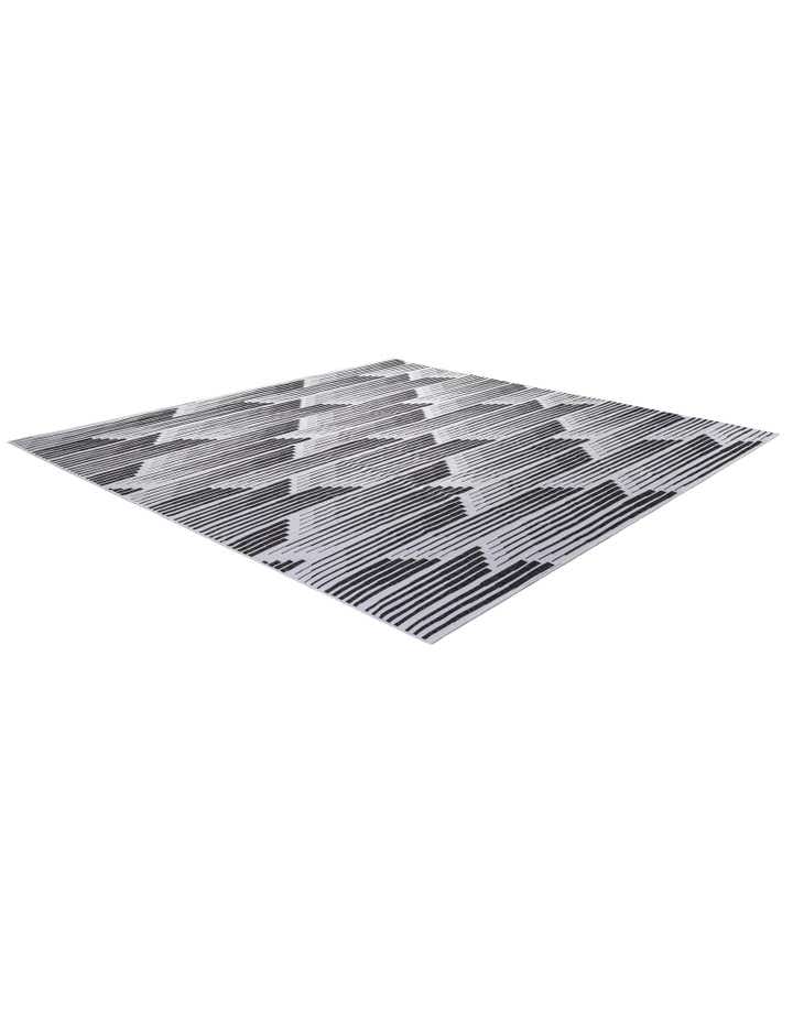 13' x 13' Easy-Clean Modern Indoor / Outdoor Square Rug