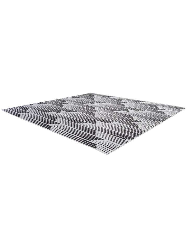 13' x 13' Easy-Clean Modern Indoor / Outdoor Square Rug