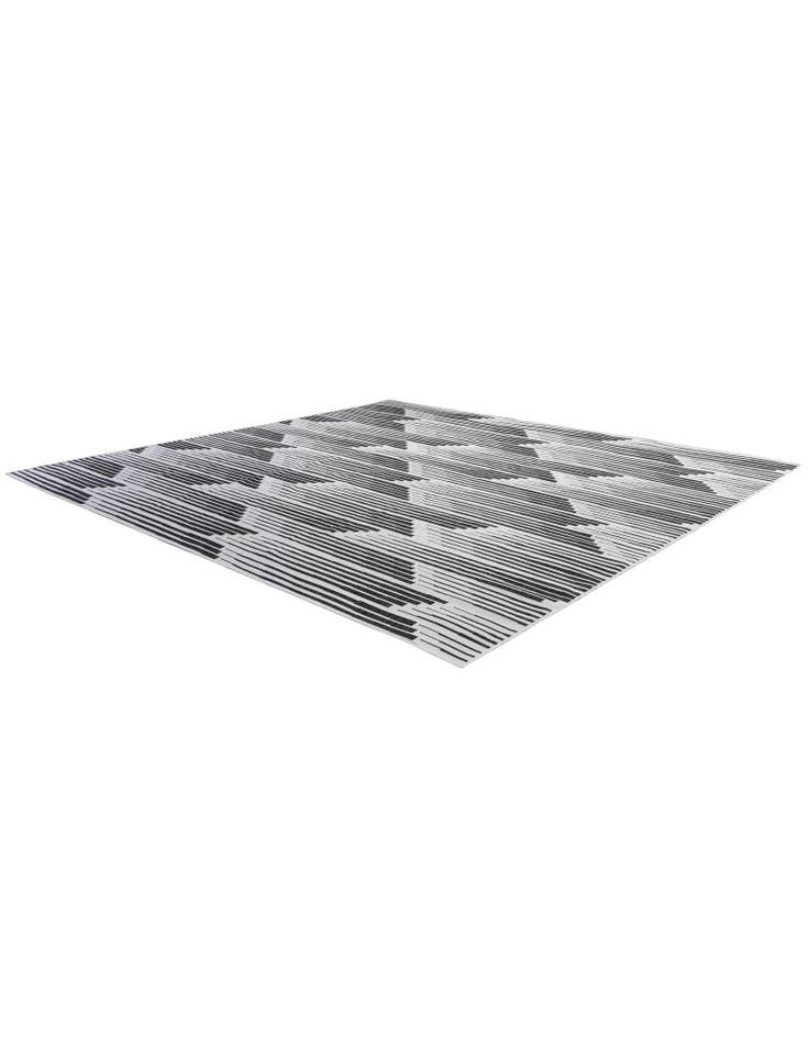 Detail image of 13' x 13' Easy-Clean Modern Indoor / Outdoor Square Rug