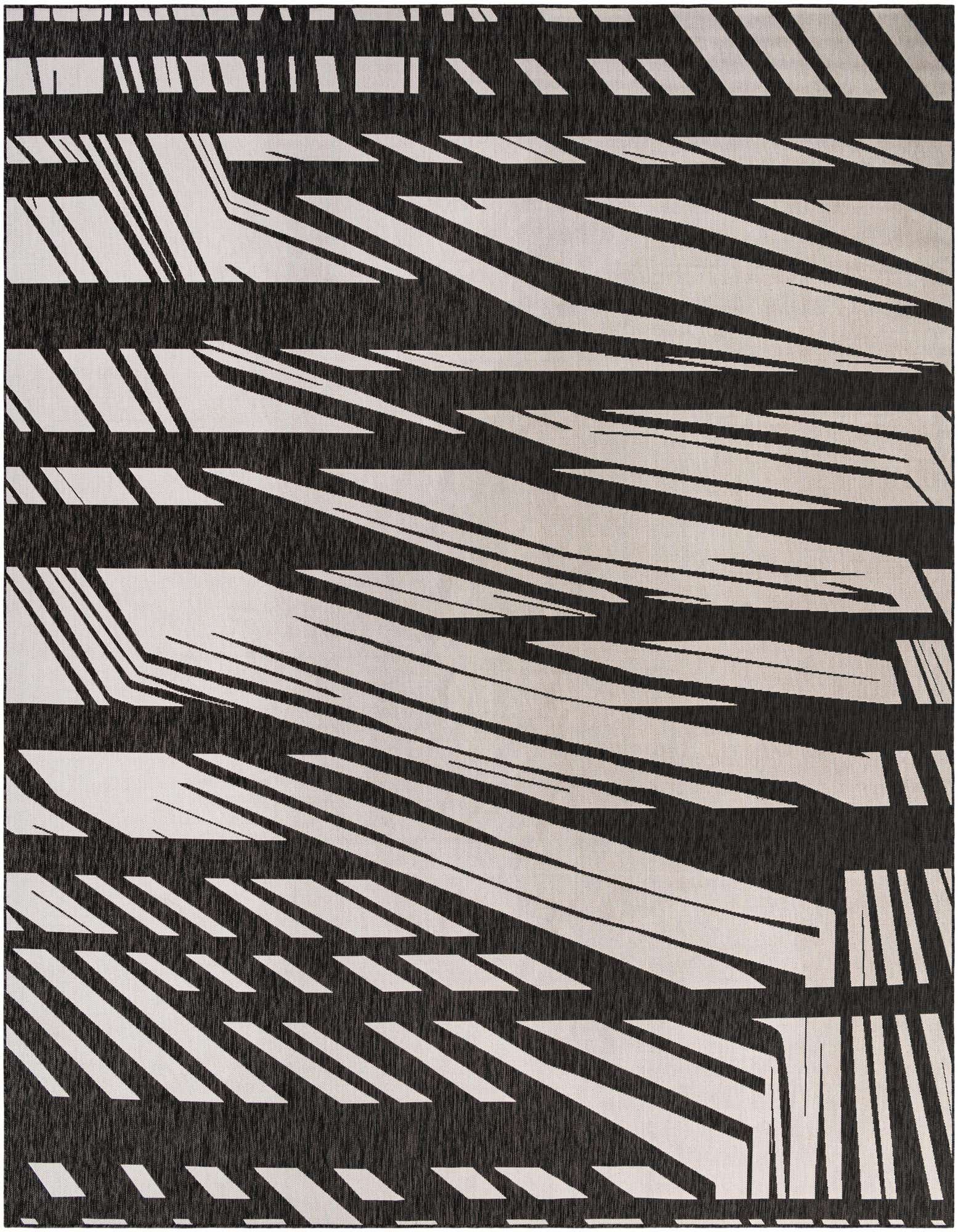 13' x 13' Easy-Clean Modern Indoor / Outdoor Square Rug