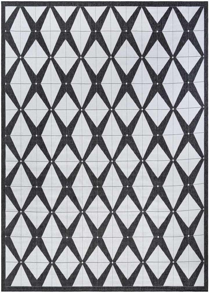 13' x 13' Easy-Clean Modern Indoor / Outdoor Square Rug