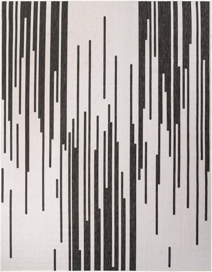 Detail image of 13' x 13' Easy-Clean Modern Indoor / Outdoor Square Rug
