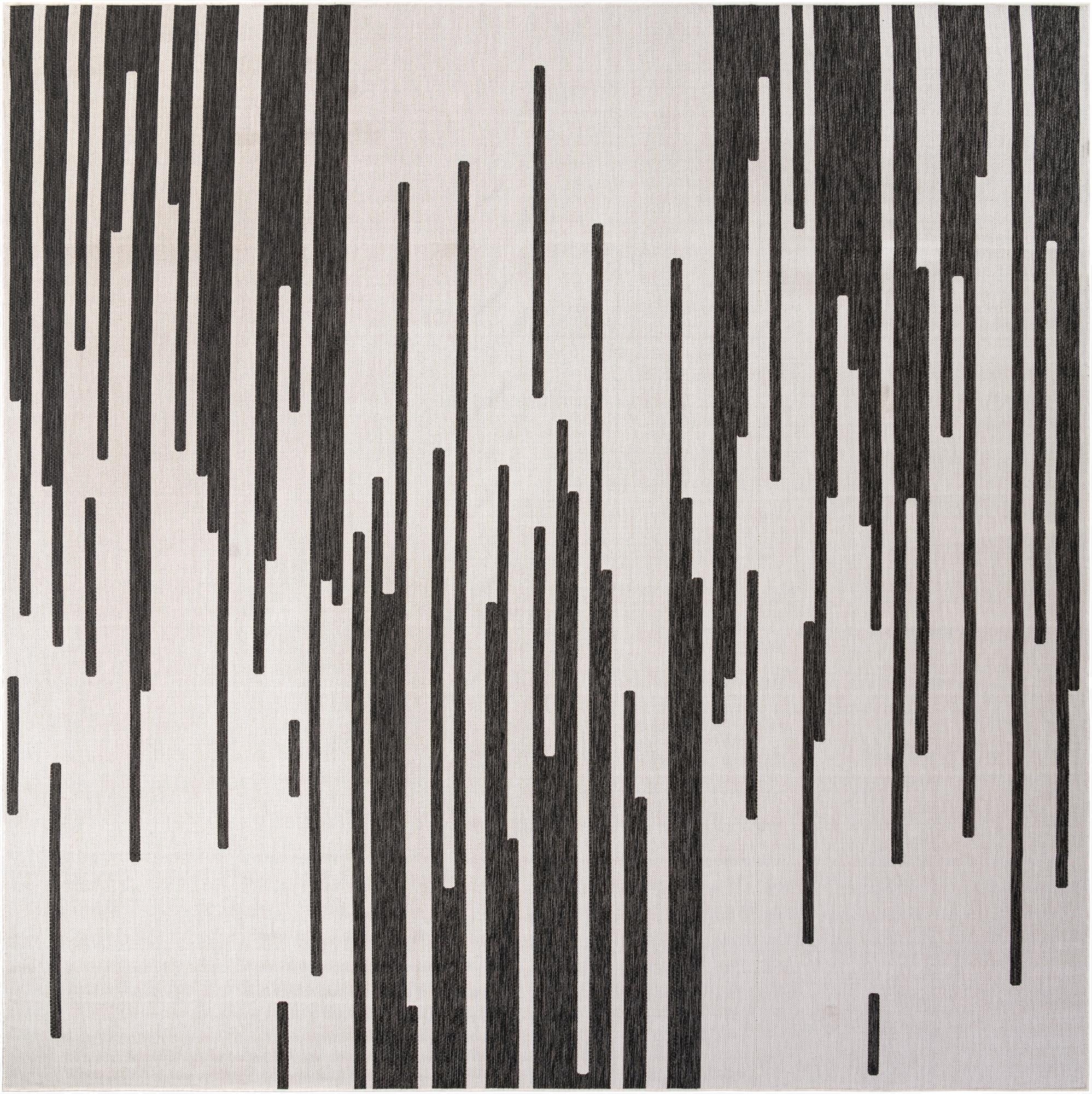 Primary image 13' x 13'  Washable Modern Indoor / Outdoor Square Rug