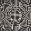 Rug Black and White Swatch link