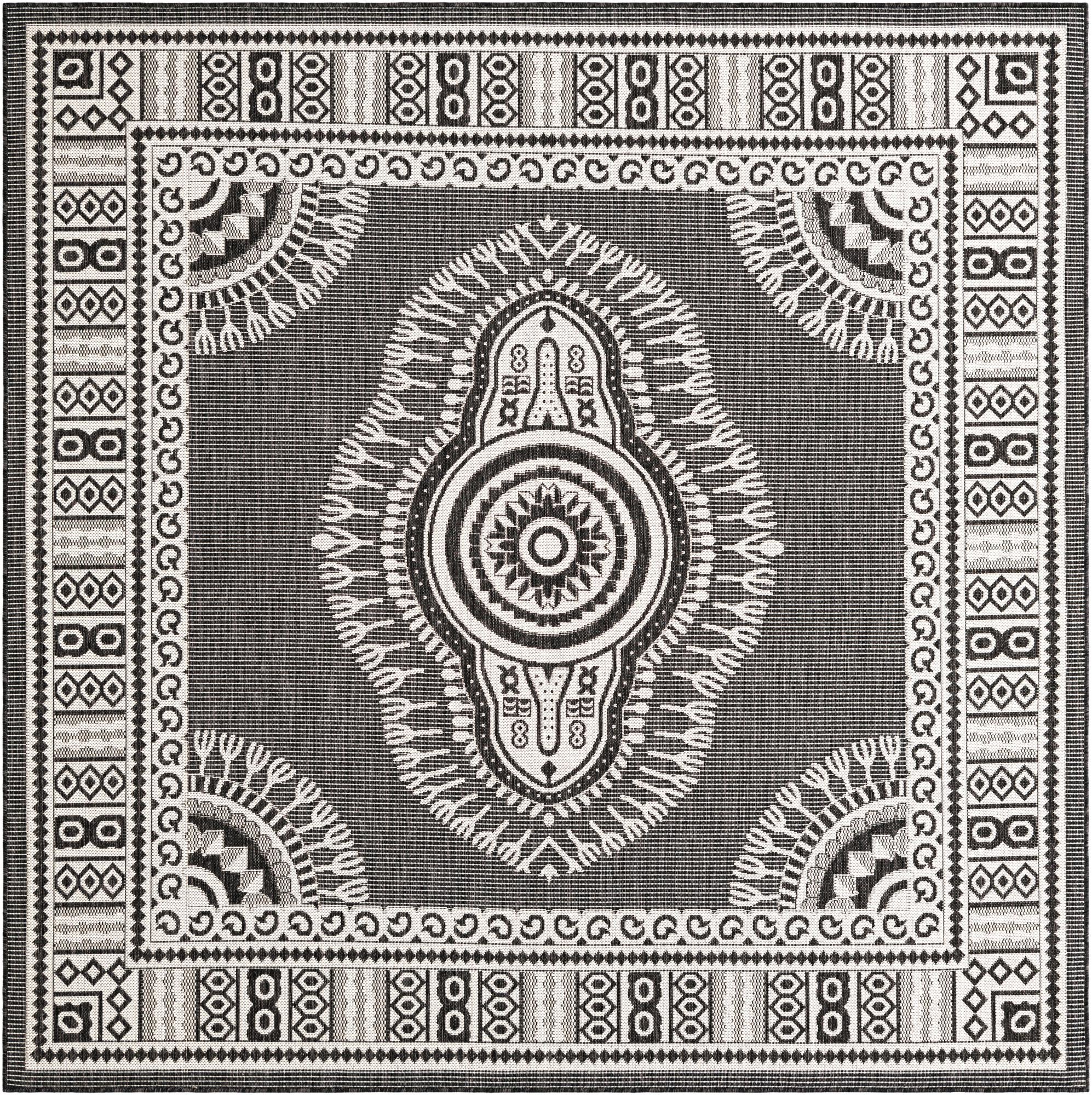 Rug Black and White Swatch link