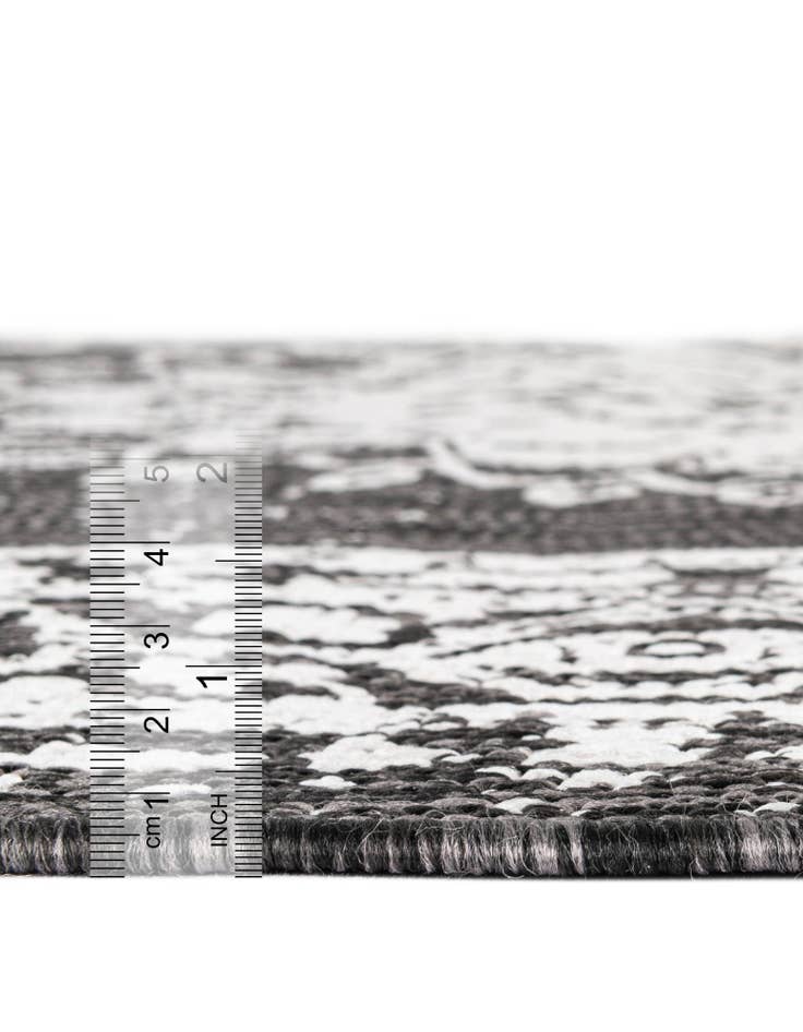 Detail image of 10' x 10'  Washable Traditional Indoor / Outdoor Square Rug