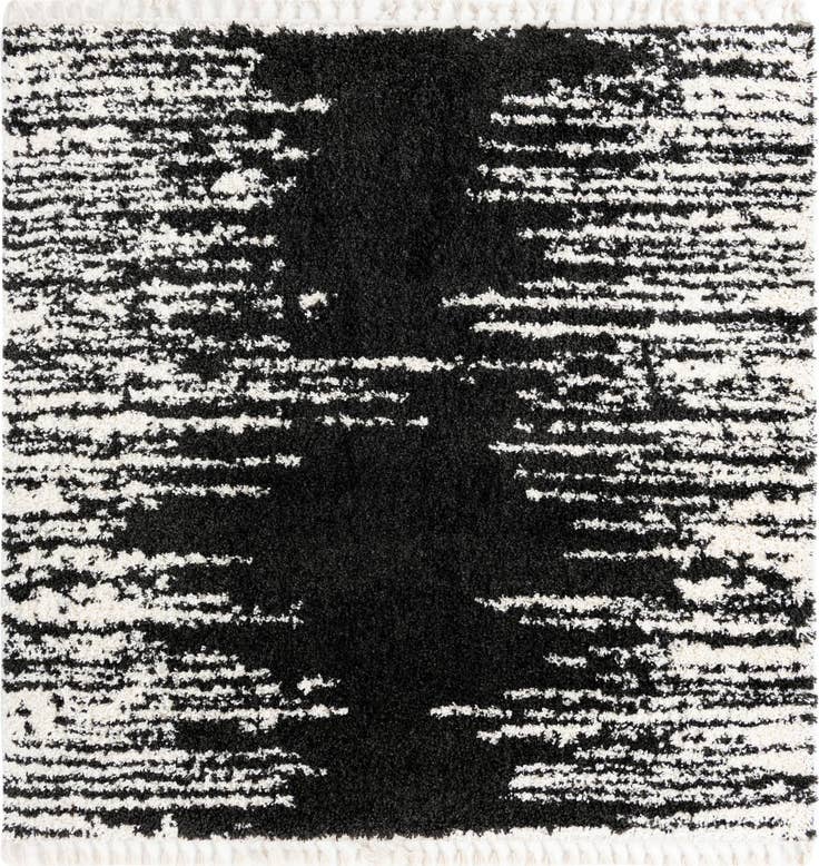 Detail image of 7' 10 x 7' 10 Serenity Shag Square Rug