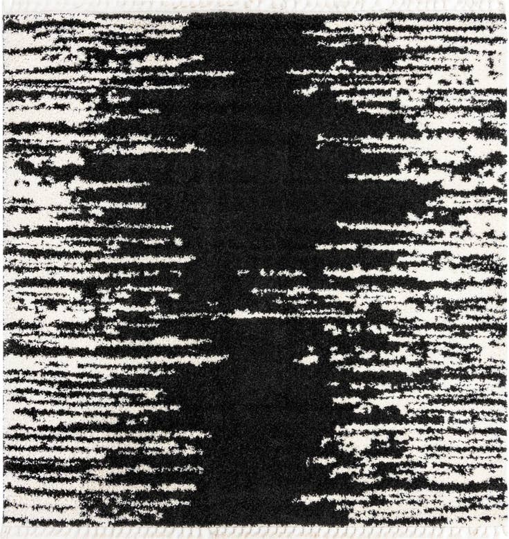 Detail image of 10' x 10' Serenity Shag Square Rug