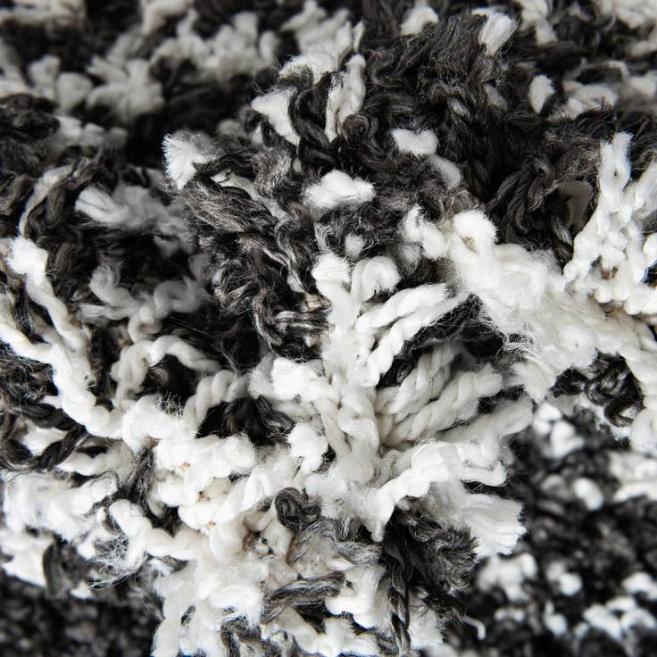 Detail image of 10' x 10' Serenity Shag Square Rug