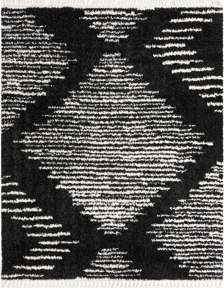 Detail image of 10' x 10' Serenity Shag Square Rug