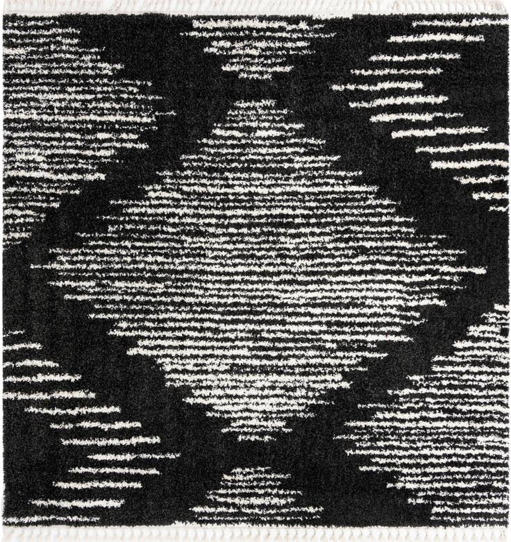 Detail image of 10' x 10' Serenity Shag Square Rug