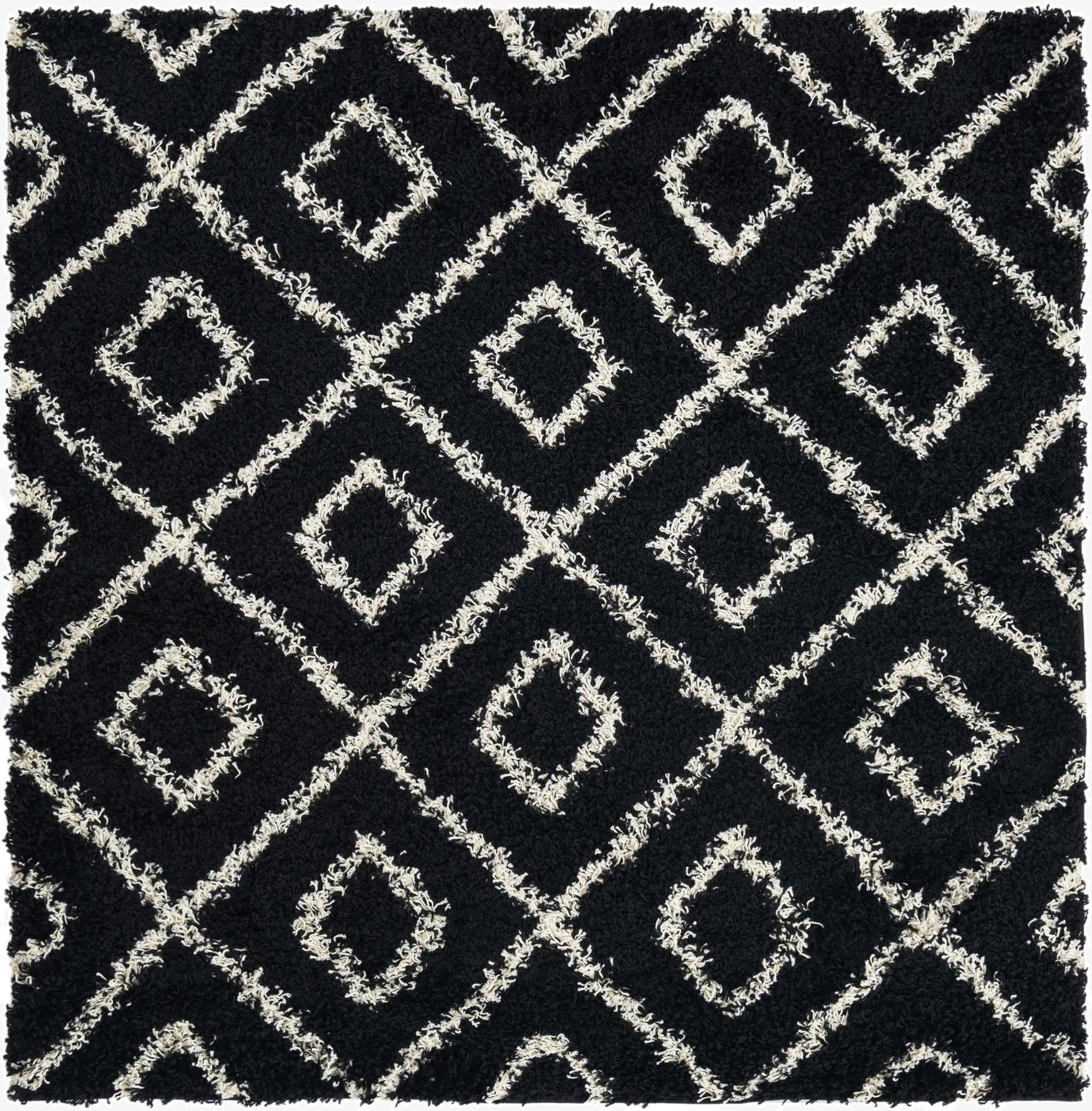Primary image 5' 3 x 5' 3 Trellis Shag Square Rug