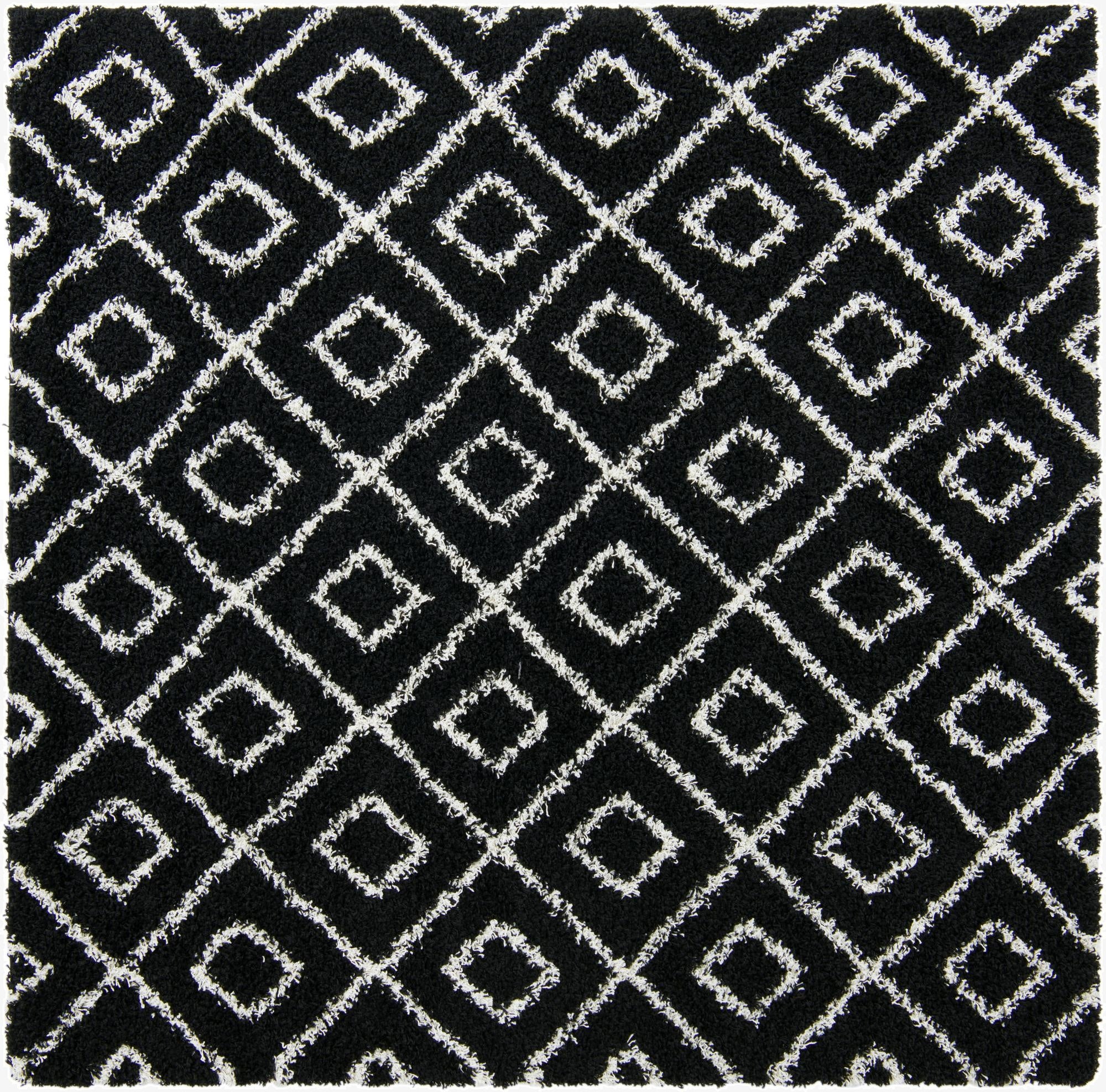 Primary image 7' 10 x 7' 10 Trellis Shag Square Rug