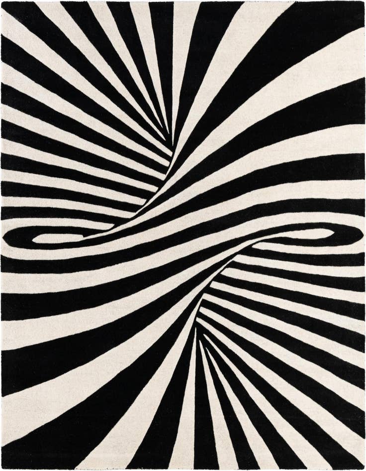 Detail image of 7' 10 x 7' 10 Vortex Wool Square Rug