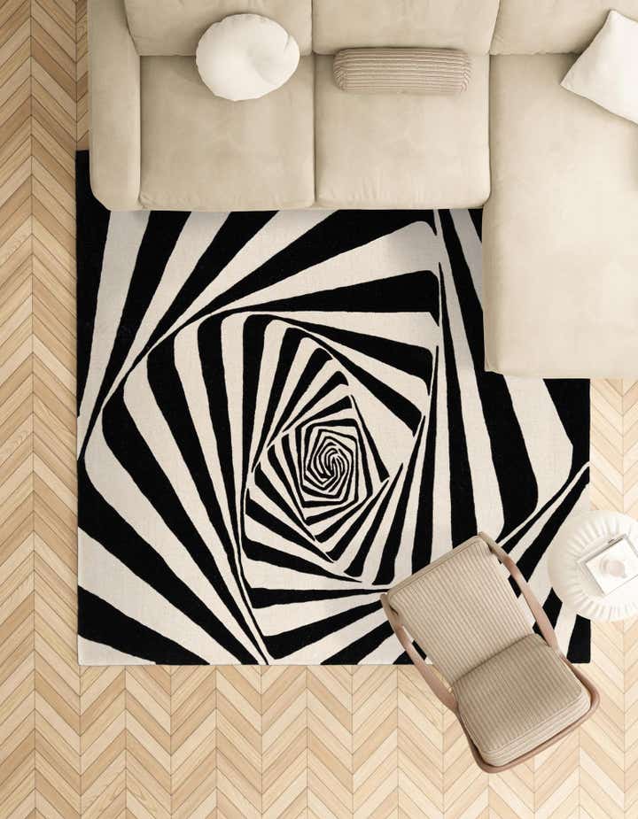 7' 10 x 7' 10 Vortex Wool Square Rug