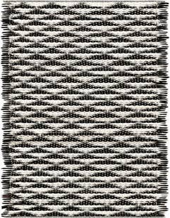Detail image of 1' 2 x 10' Hand Woven Chindi Jute Table Runner Rug
