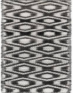 Detail image of 1' 2 x 10' Hand Woven Chindi Jute Table Runner Rug