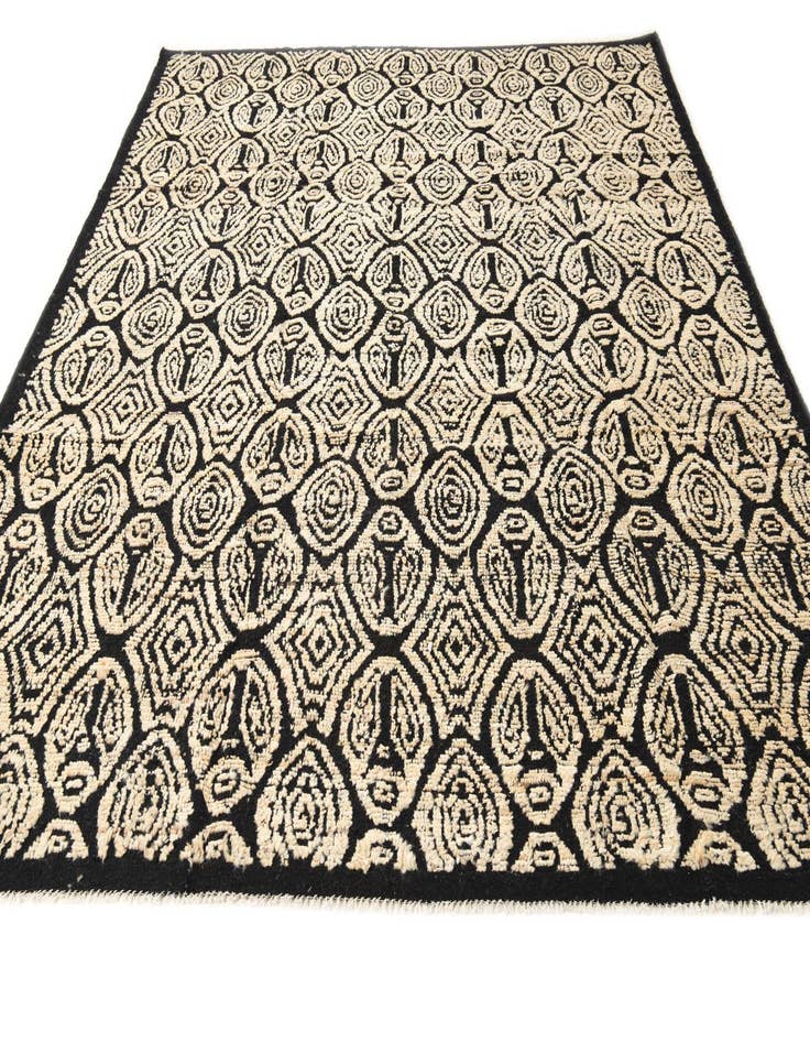 Detail image of 8' 9 x 10' 1  Hand Knotted Darya Wool Rug