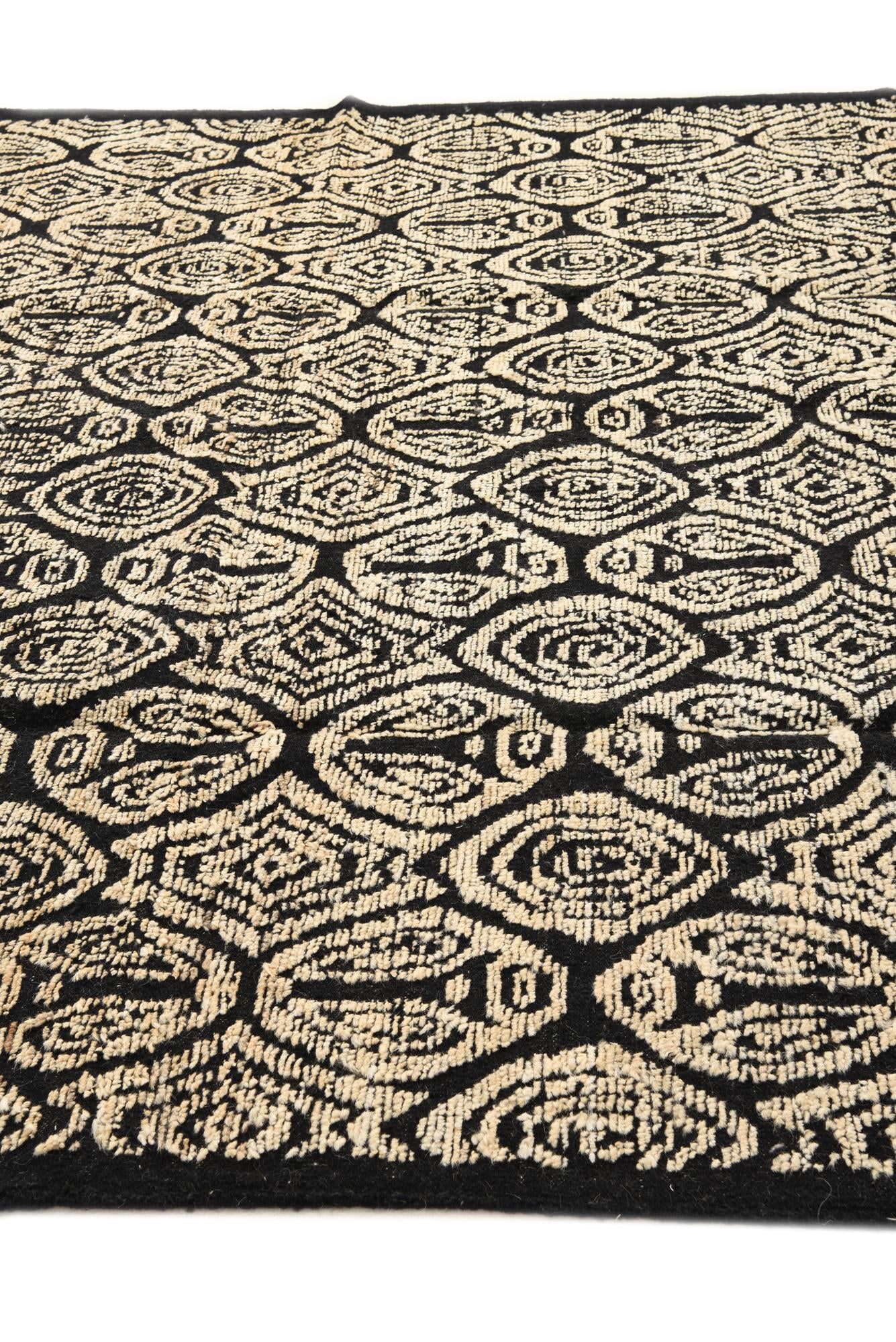 8' 9 x 10' 1 Hand Knotted Darya Wool Rug