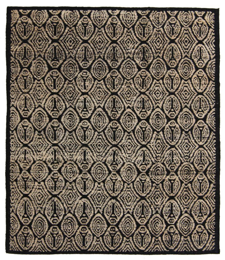 Detail image of 8' 9 x 10' 1 Hand Knotted Darya Wool Rug