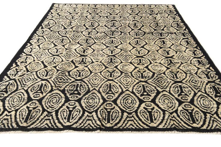 Detail image of 8' x 10' 6 Hand Knotted Darya Wool Rug