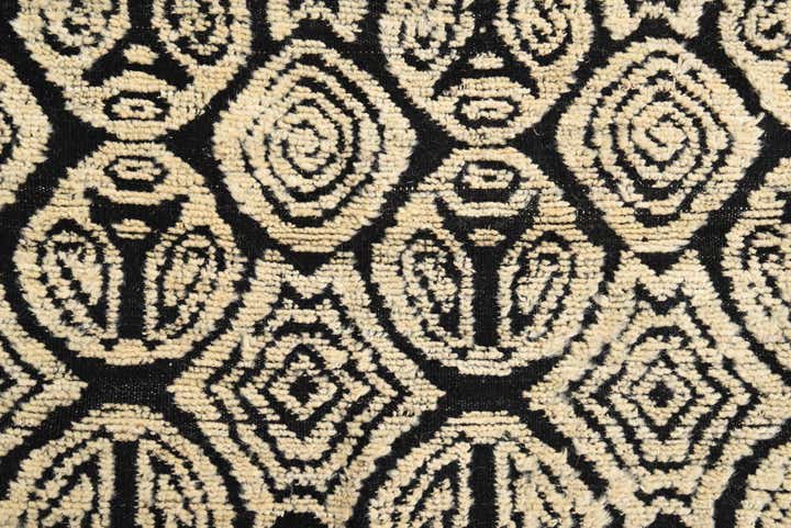 8' x 10' 6 Hand Knotted Darya Wool Rug