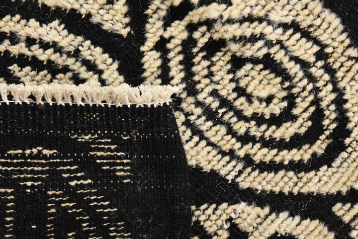 8' x 10' 6 Hand Knotted Darya Wool Rug