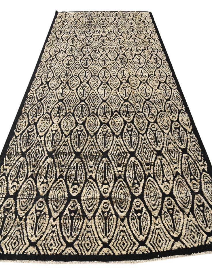 Detail image of 9' 2 x 12' 6  Hand Knotted Darya Wool Rug